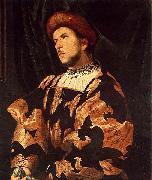 Girolamo Romanino Portrait of a Man oil painting on canvas